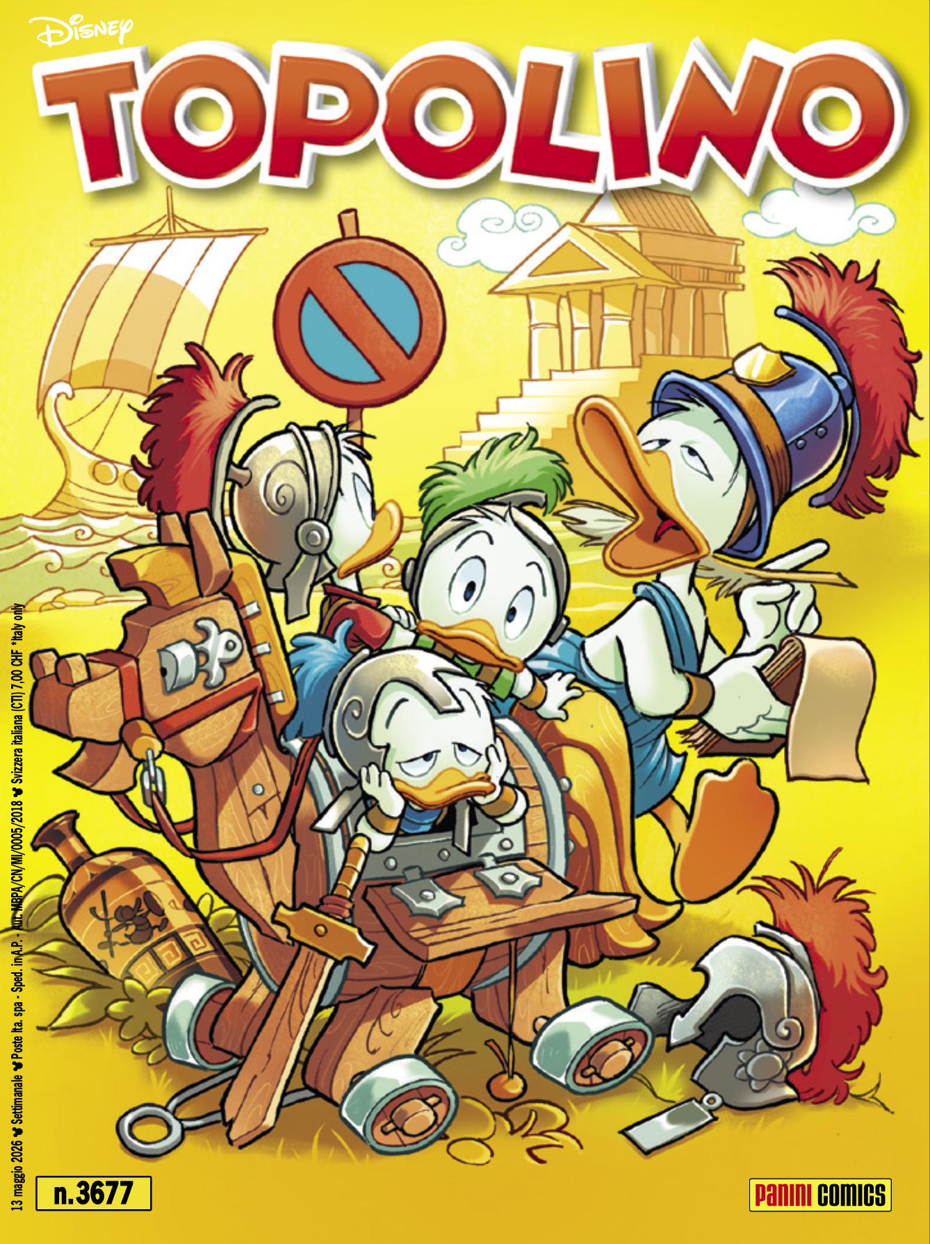Topolino 3677: torna la saga dei Giganti di Mont’e Prama